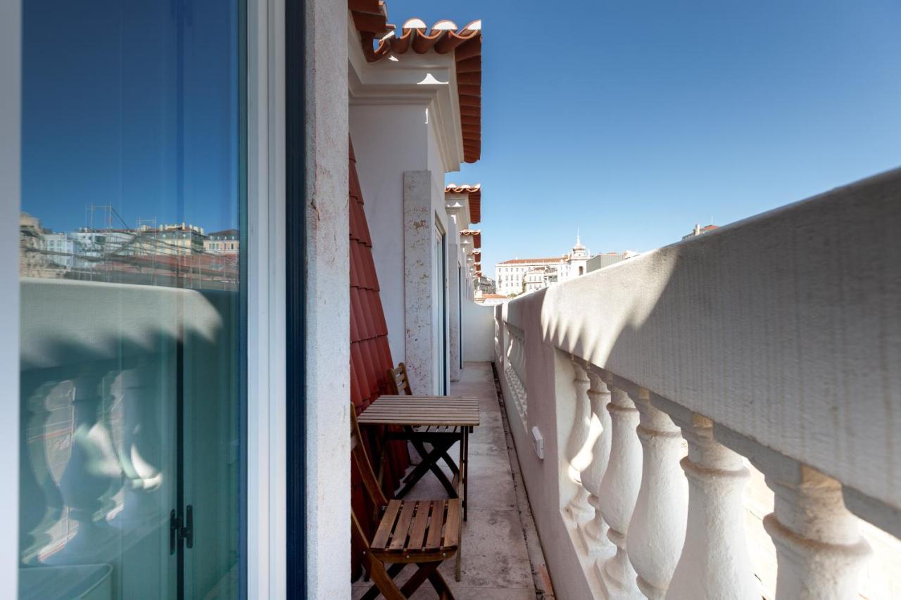 Flh Praca Comercio Artistic Flat With Balcony Lisbon Bagian luar foto